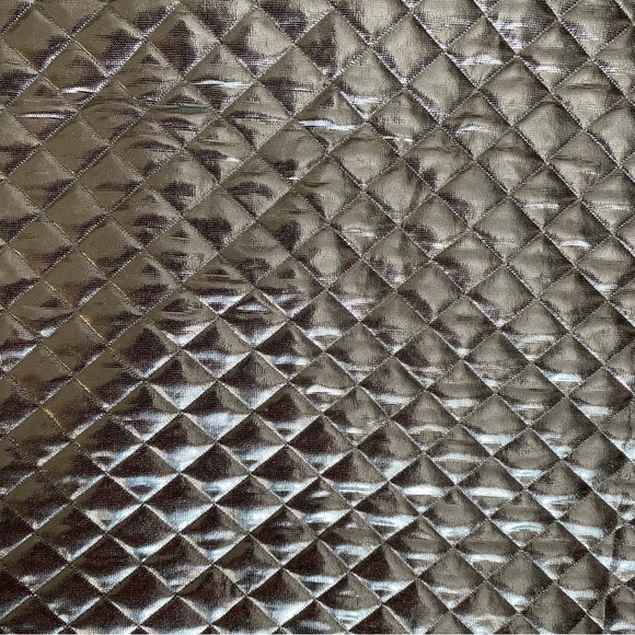 Gold quilted cropped jacket - Picture 5 of 5